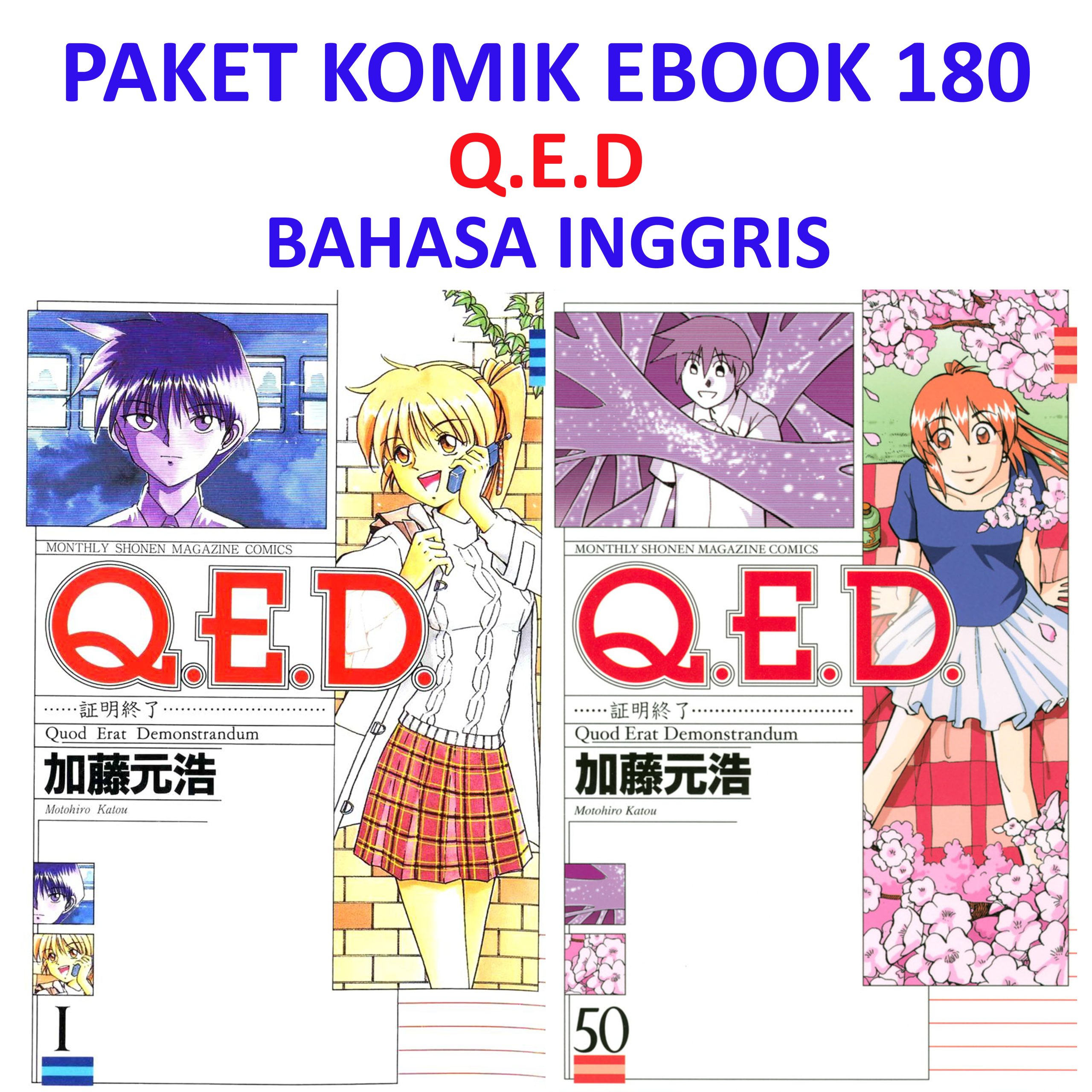 Ebook Komik 180 Q.E.D Eng 75rb
