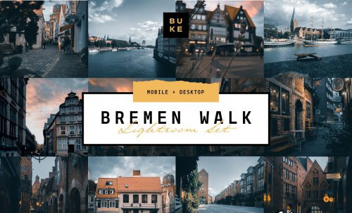 LR1888 CreativeMarket - BUKE Travel City Bremen Walk Mobile Desktop ACR 4108941 A