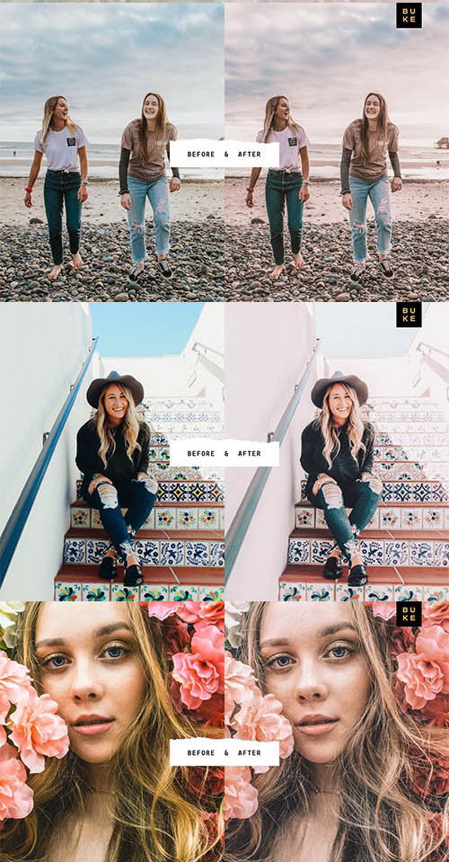 LR1892 CreativeMarket - BUKE Morning Cream 5 Pastel Creamy Mobile ACR 3865266