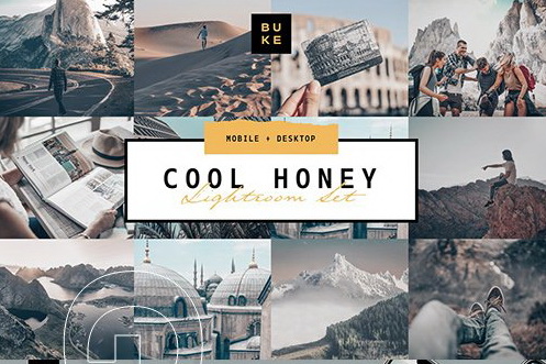 LR1898 CreativeMarket - BUKE Cool Honey Travel Moble ACR 3957753 A