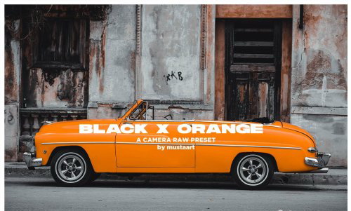 LR1966 CreativeMarket - Black x Orange - Urban ACR Preset 4492472 A