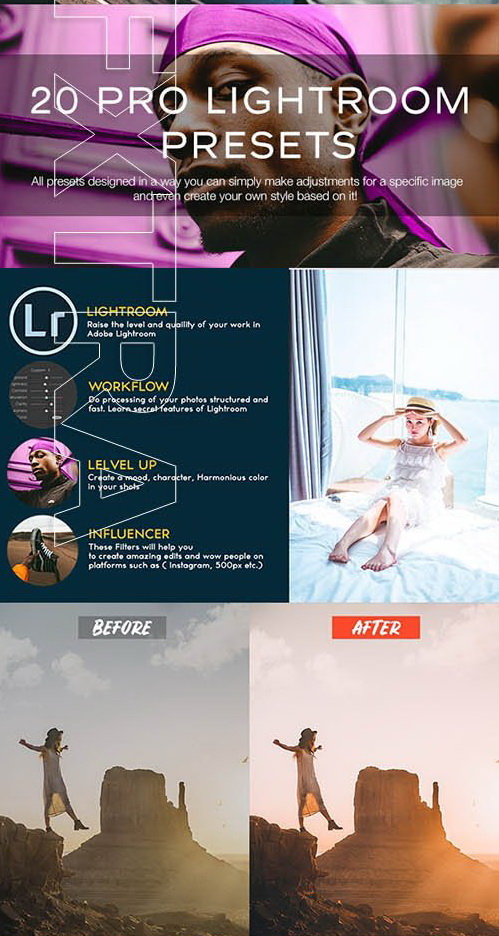 LR2034 GraphicRiver - Pro Blogger Lightroom Presets 23800977 B
