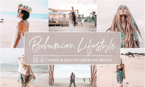LR2061 CreativeMarket - NesPresets Bohemian LifeStyle 4414000 A