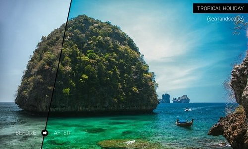 LR2166 Tropical Holiday Lightroom Presets C