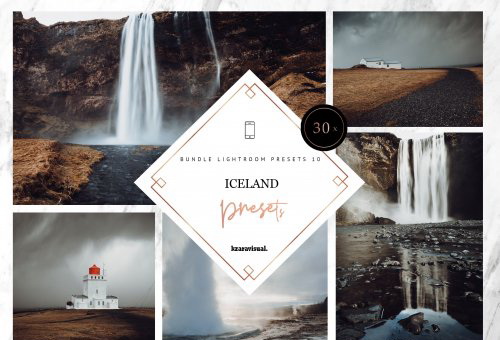 LR2229 CreativeMarket - Iceland Landscapes Mobile 4518810 A