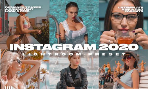 LR2258 CreativeMarket - INSTAGRAM 2020 Mobile Desktop ACR 4557108 A