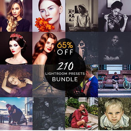 LR2274 Graphicriver - 210 Lightroom Presets Bundle 25790415 A