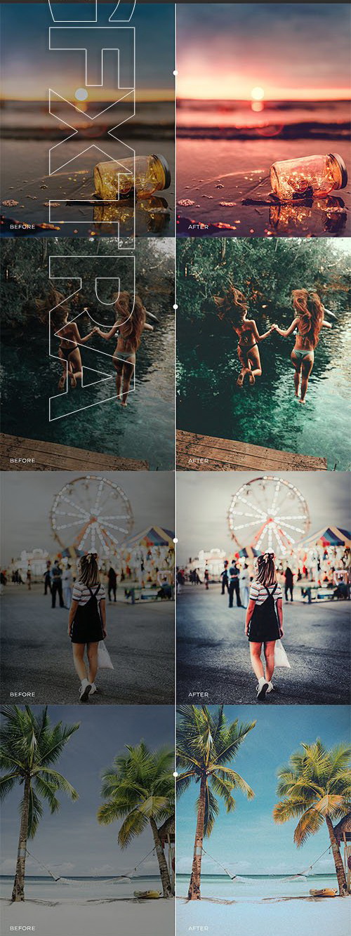 LR2340 CreativeMarket - 100+ Film Travel Lightroom Presets 2708397 C