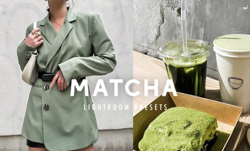 LR2355 CreativeMarket - KIIN 10 MATCHA GREEN Mobile Desktop 4609006 A