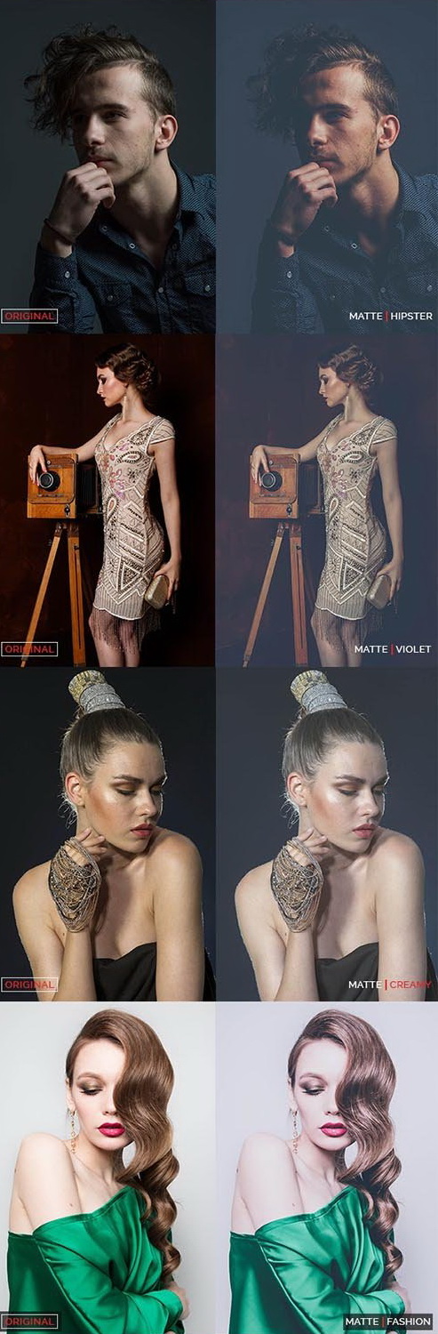 LR2366 Graphicriver - 20 Matte Life Presets 23120738 B