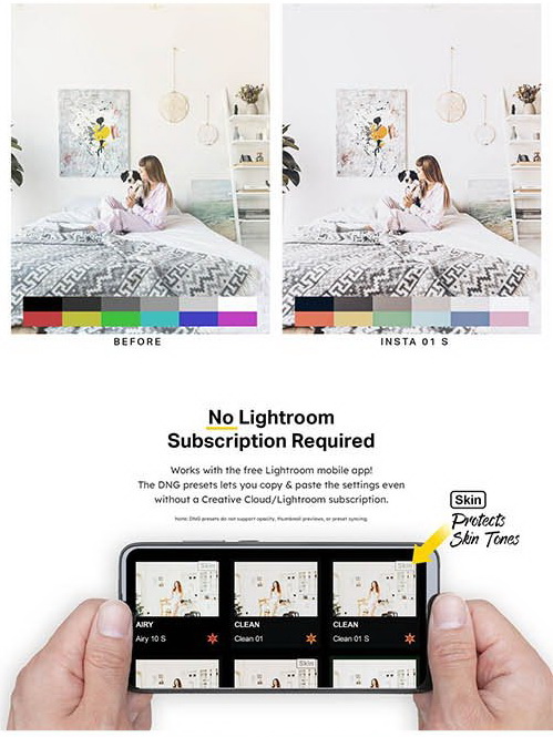 LR2448 50 Lifestyle Blogger Mobile ACR LUTs B