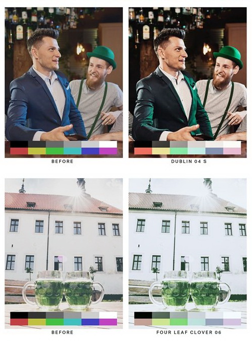 LR2458 CreativeMarket - 50 St Patricks Day Mobile ACR LUTs 4683367 B