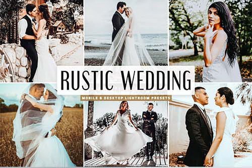 LR2511 Rustic Wedding Mobile Desktop ACR ATN PSD A