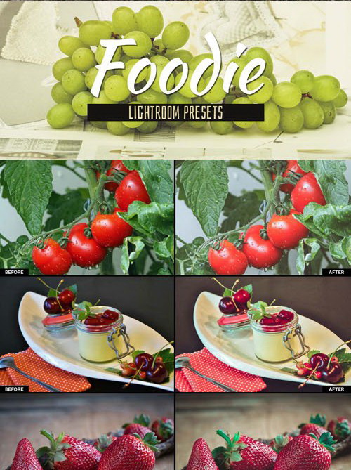 LR2638 Food Presets Desktop ACR ATN PSD A