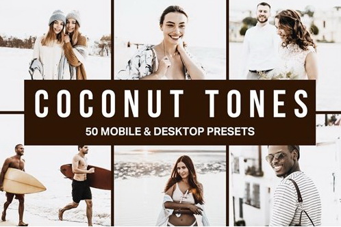 LR2650 CM - 50 Coconut Tones Mobile ACR LUTs 4517974 A