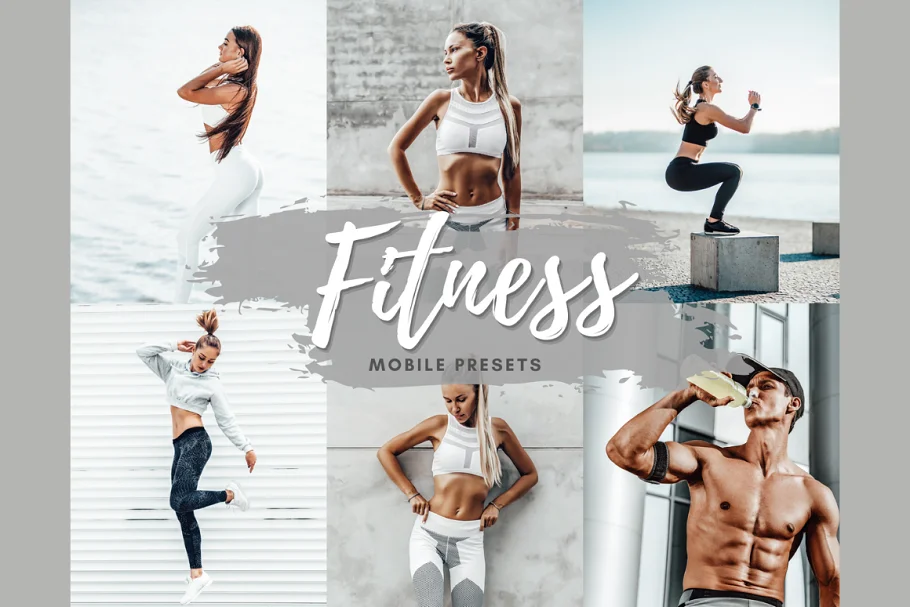 LR2731 CreativeMarket - FITNESS Presets Mobile 4820811 A