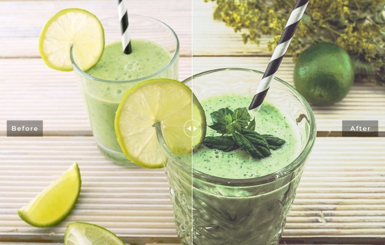 LR2775 Vibrant Food Photography Mobile Desktop ACR ATN PSD B
