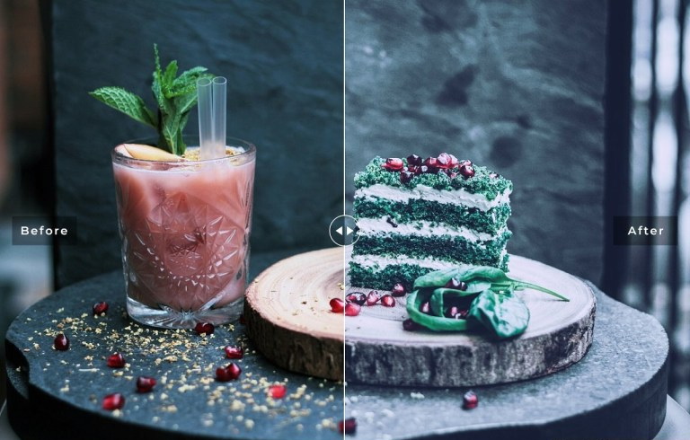 LR2775 Vibrant Food Photography Mobile Desktop ACR ATN PSD D