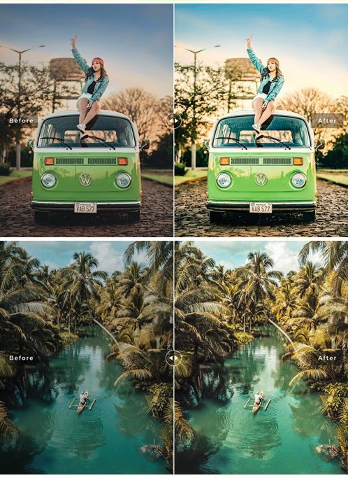 LR2793 Summer Travel Presets Mobile Desktop ACR ATN PSD c