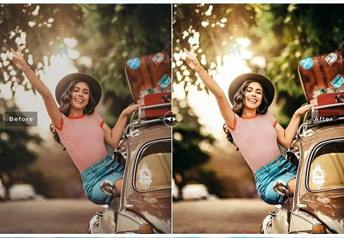 LR2793 Summer Travel Presets Mobile Desktop ACR ATN PSD