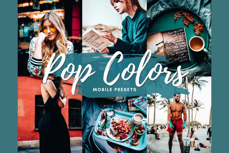 LR2801 CreativeMarket - 123 Presets POP COLORS Desktop ACR 4841865 a