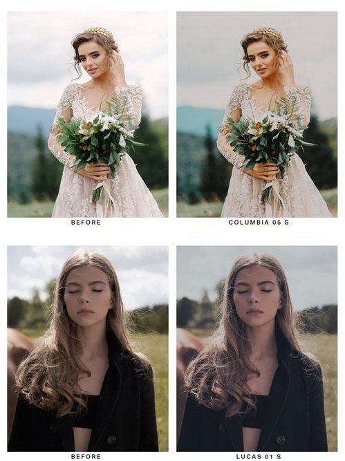 LR2813 20 Faded Film Presets Mobile ACR LUTs B