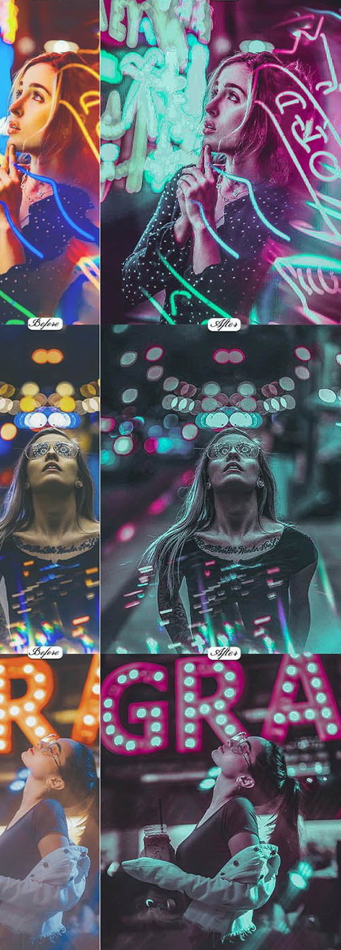 LR2818 GraphicRiver - Neon Lights Blogger Mobile ACR 26307958 B