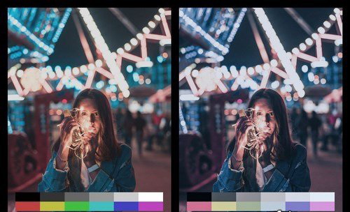LR2842 50 Violet Presets Mobile ACR LUTs B