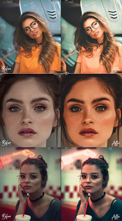 LR2879 GraphicRiver - 25 Moody Portrait Presets Mobile Desktop 26453904