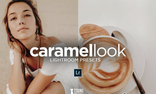 LR2884 CreativeMarket - CARAMEL Bundle Mobile Desktop 4619144 A