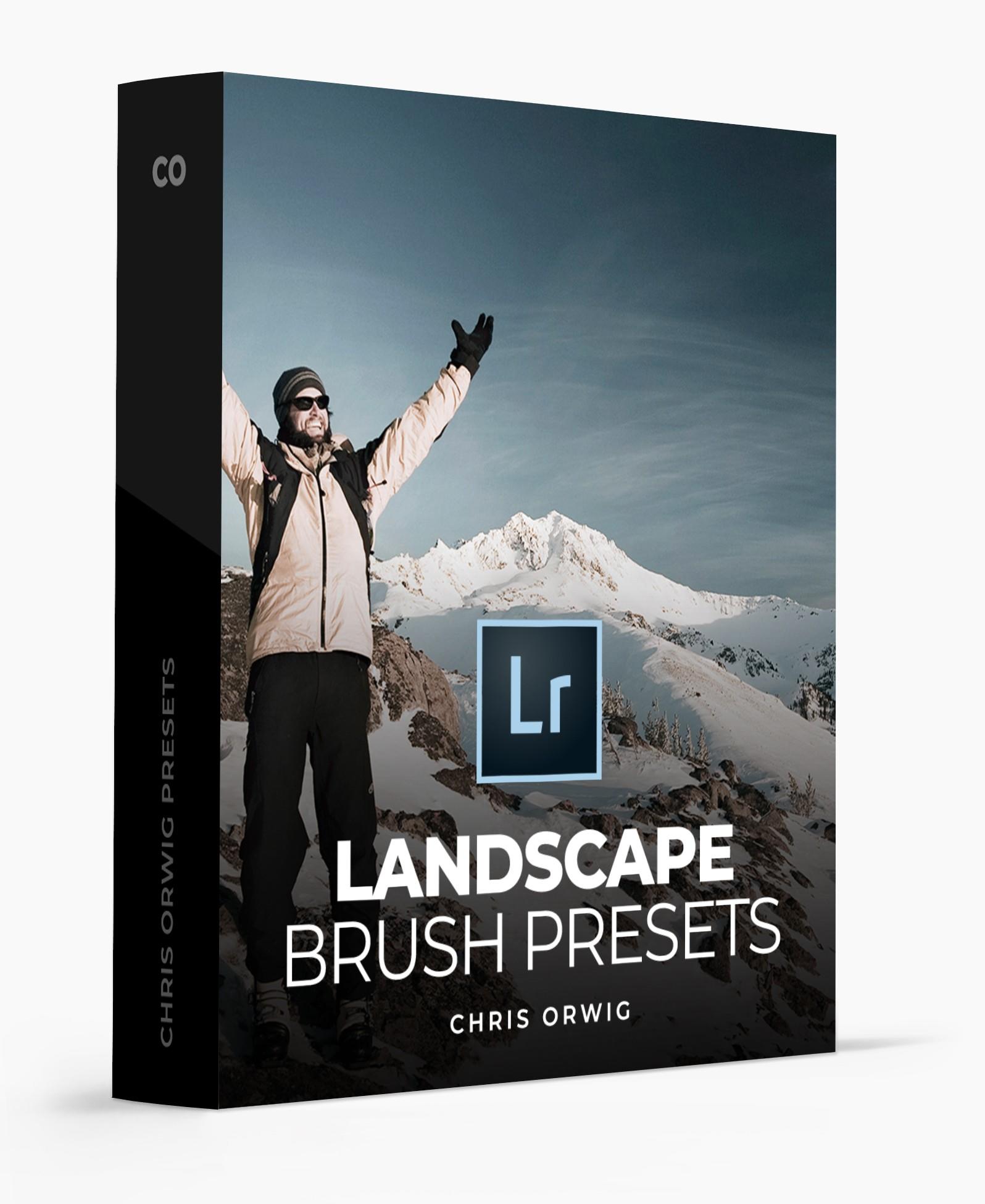 LR2893 Chris Orwig Landscape Lightroom Brush Presets