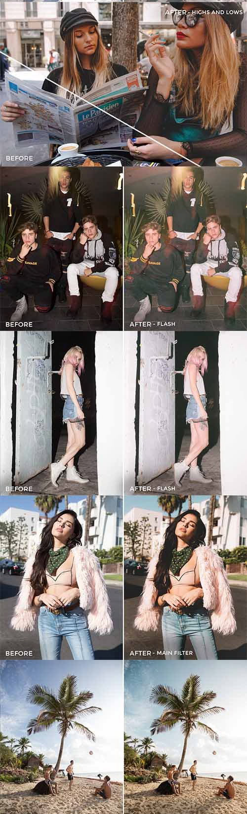 LR2979 FilterGrade Sam Dameshek Presets c