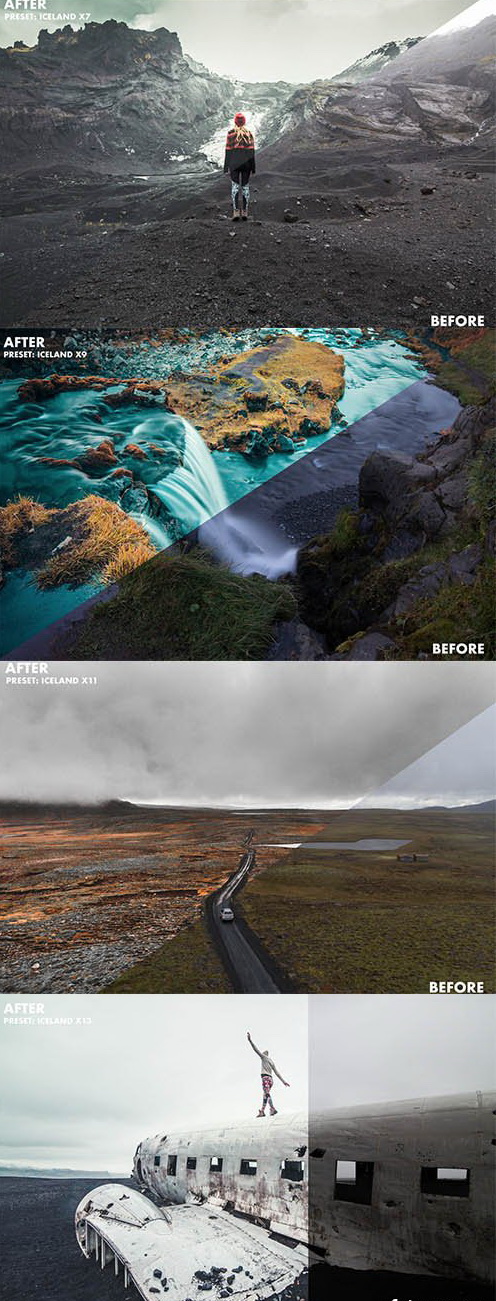 LR3014 FilterGrade Basti Hansen Iceland X Presets b