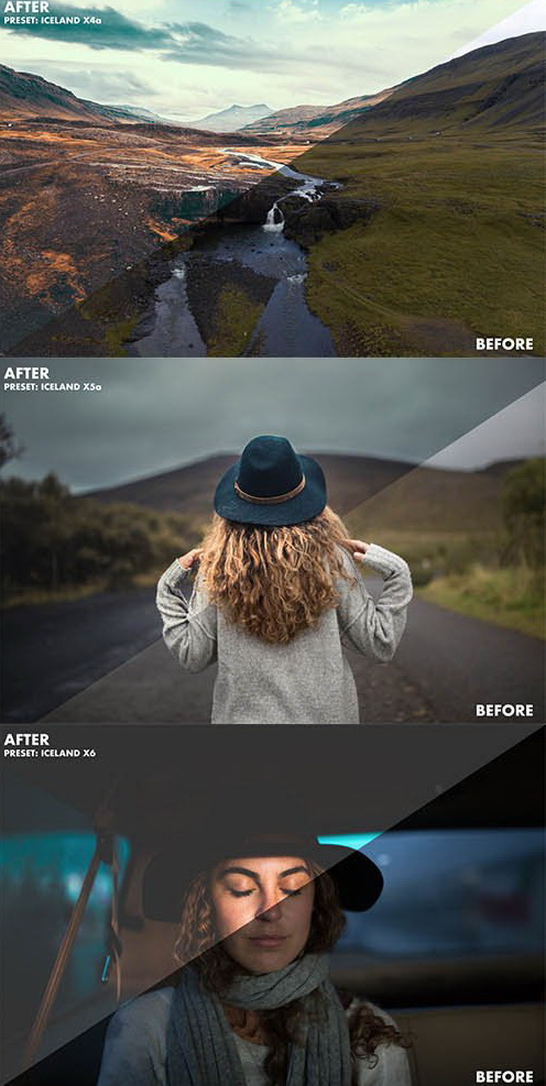 LR3014 FilterGrade Basti Hansen Iceland X Presets c