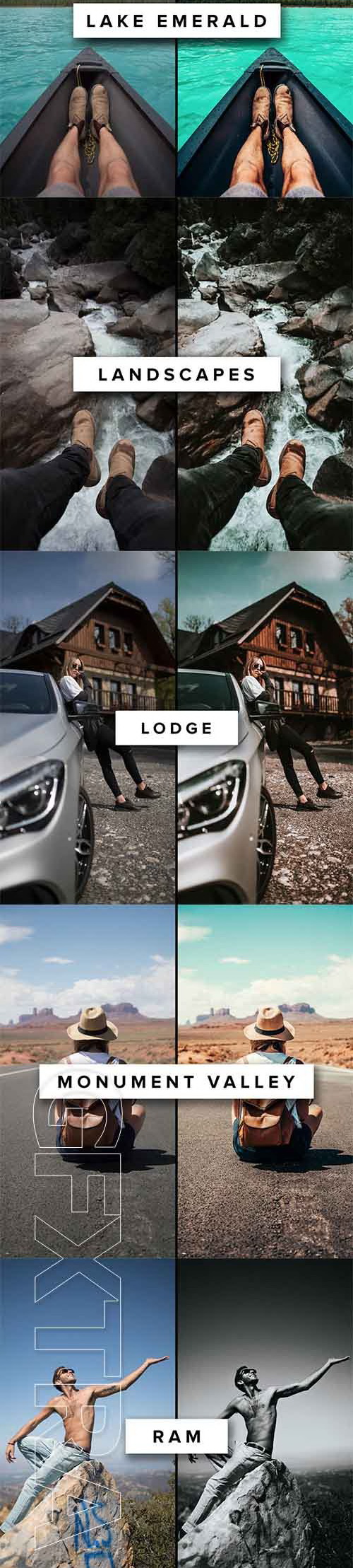 LR3018 FilterGrade Basti Hansen Road Trip X Presets B