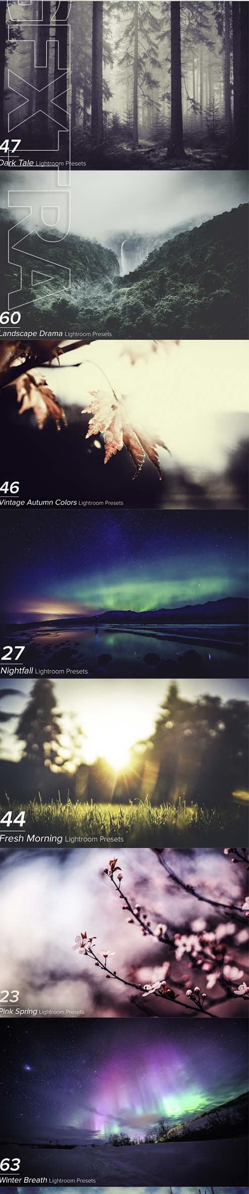 LR3074 1102 Wonderland Nature Pack Presets