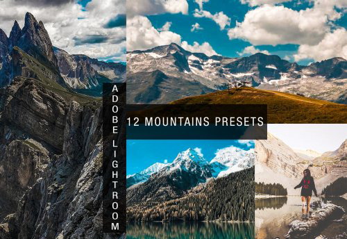 LR3138 CreativeMarket - 12 Mountains Presets Mobile ACR 4830949 A