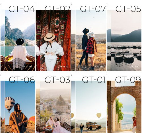 LR3158 Mishuraphotography - GT Presets Collection Mobile Desktop ACR