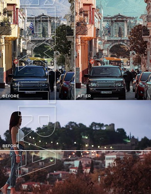 LR3170 FilterGrade Tasos Pletsas Teal & Orange Presets