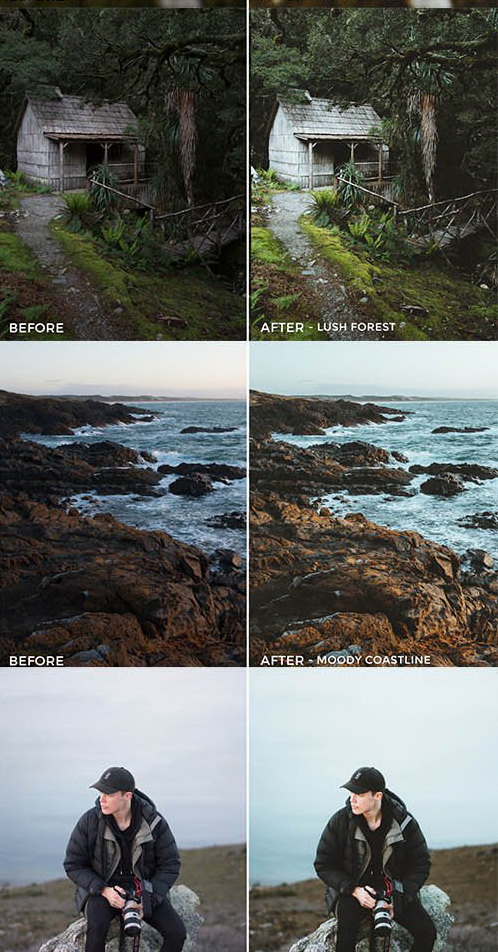 LR3187 FilterGrade Nick Hanson Adventure & Landscape Presets B