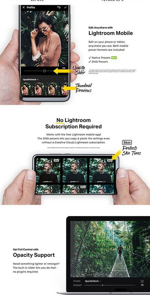 LR3246 GraphicRiver - 20 Jungle Mobile ACR LUTs 26674189