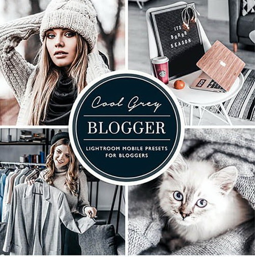LR3247 GraphicRiver - Cool Grey Blogger Preset Mobile Desktop ACR 26660424 A
