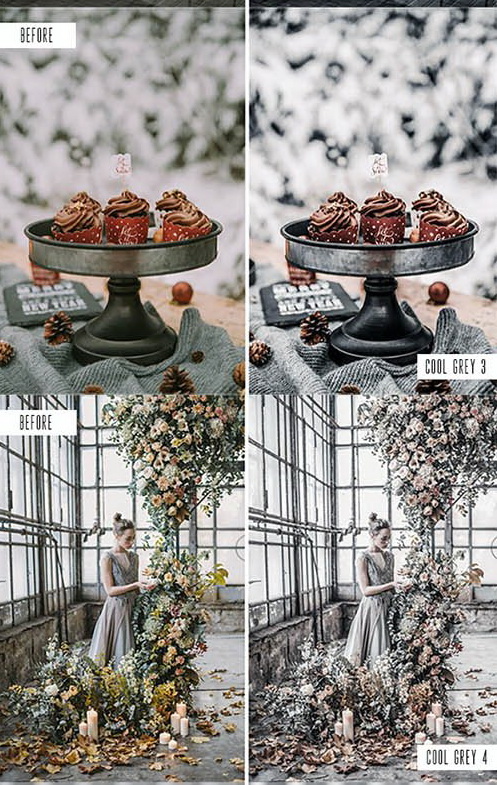 LR3247 GraphicRiver - Cool Grey Blogger Preset Mobile Desktop ACR 26660424 C