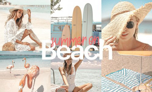 LR3256 CreativeMarket - Summer on Beach Presets Mobile 4976180 A