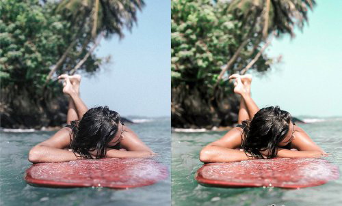 LR3256 CreativeMarket - Summer on Beach Presets Mobile 4976180 C