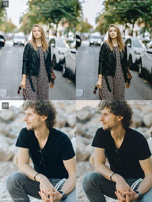 LR3288 6 Film Look Pro Presets ACR C