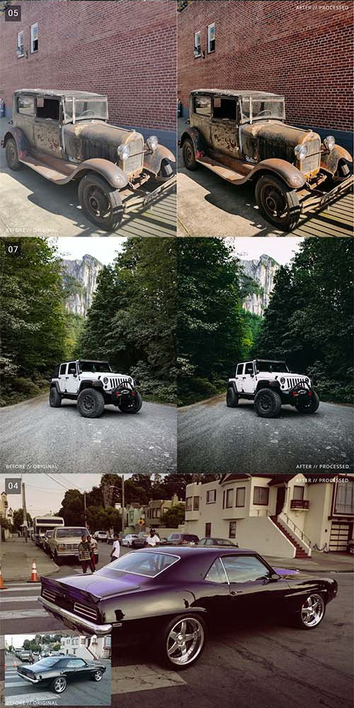 LR3289 7 Pro Cars Presets ACR C