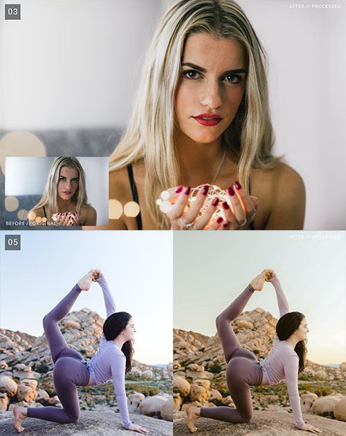 LR3290 5 Clean & Natural Presets Mobile ACR B