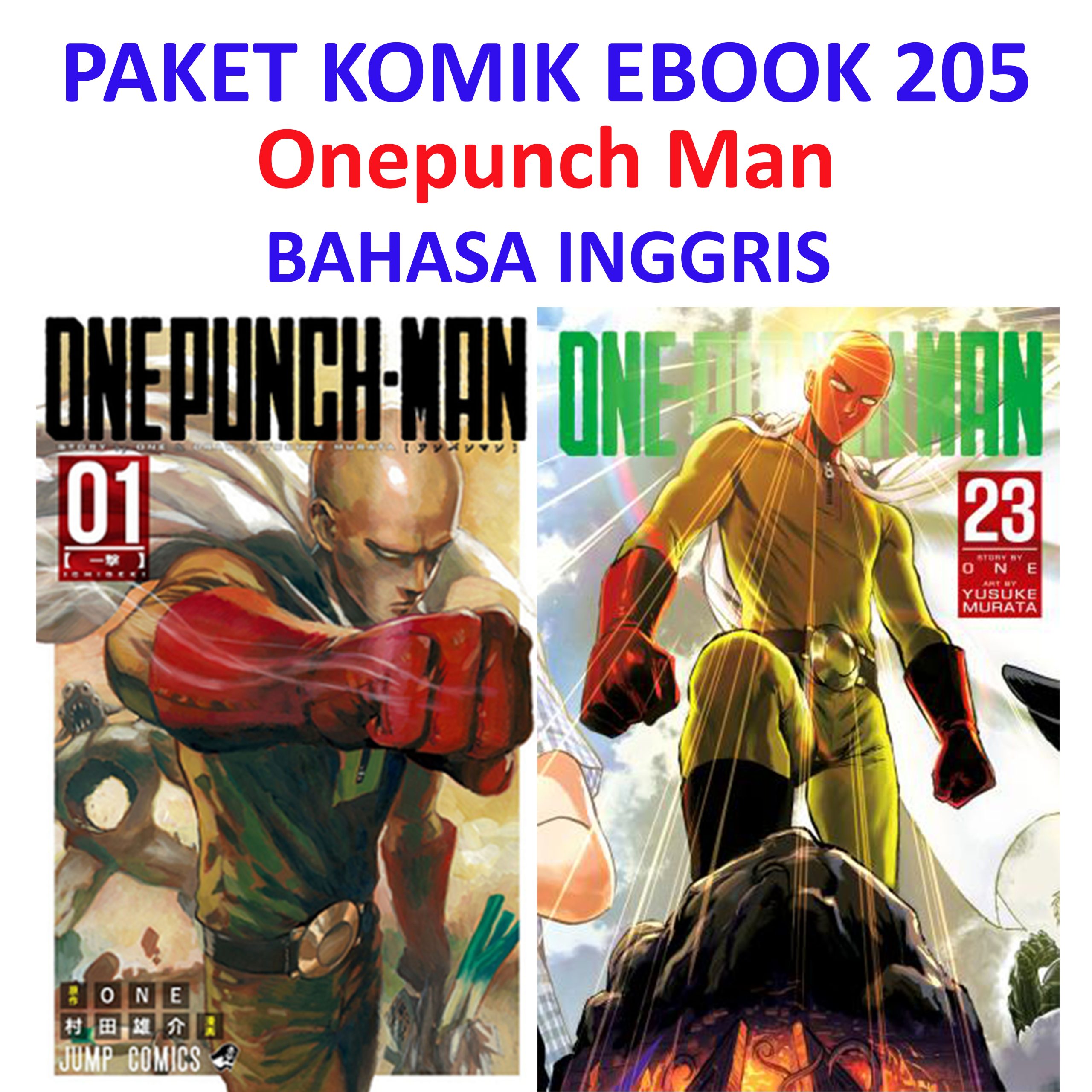 Ebook Komik 205 Onepunch Man 125rb