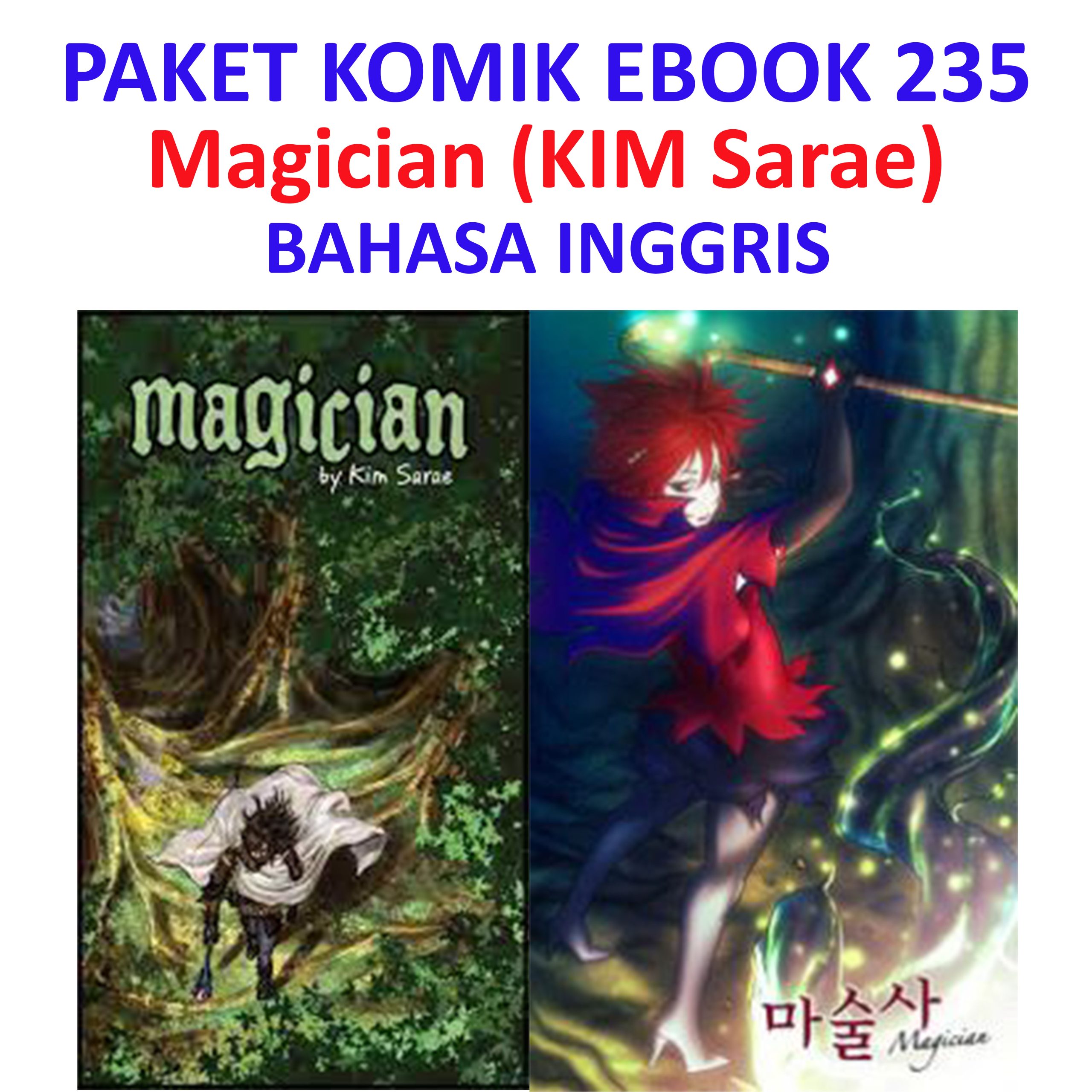 Ebook Komik 235 Magician (KIM Sarae) Eng 125rb